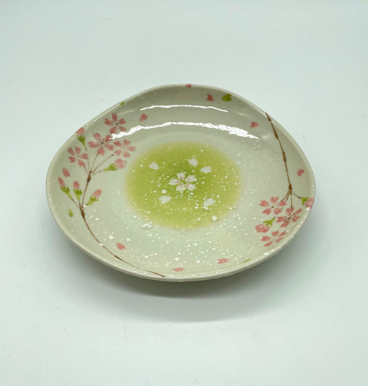 Teller mit Sakura Muster