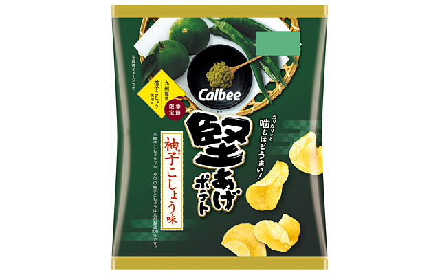 Crunchy(Kata-Age) Potato Chips "Yuzu-Kosho" - Calbee