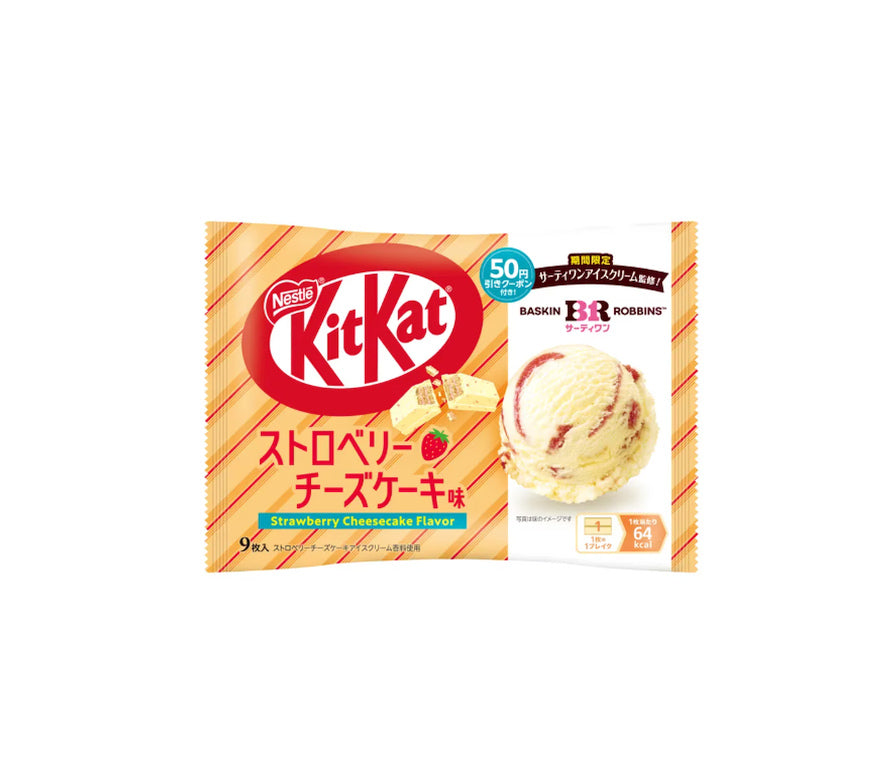 Kitkat Mini "Baskin Robbins Strawberry Cheesecake" Seasonal Limited - Nestle