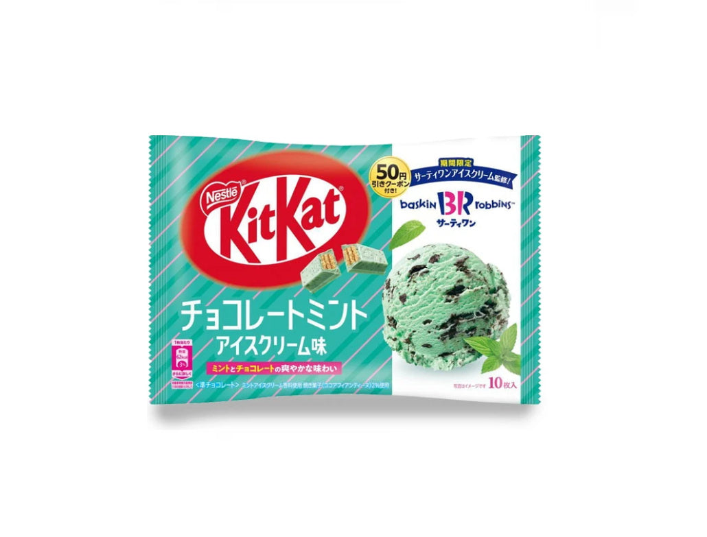 Kitkat Mini "Baskin Robbins Chocolate Mint" Seasonal Limited - Nestle
