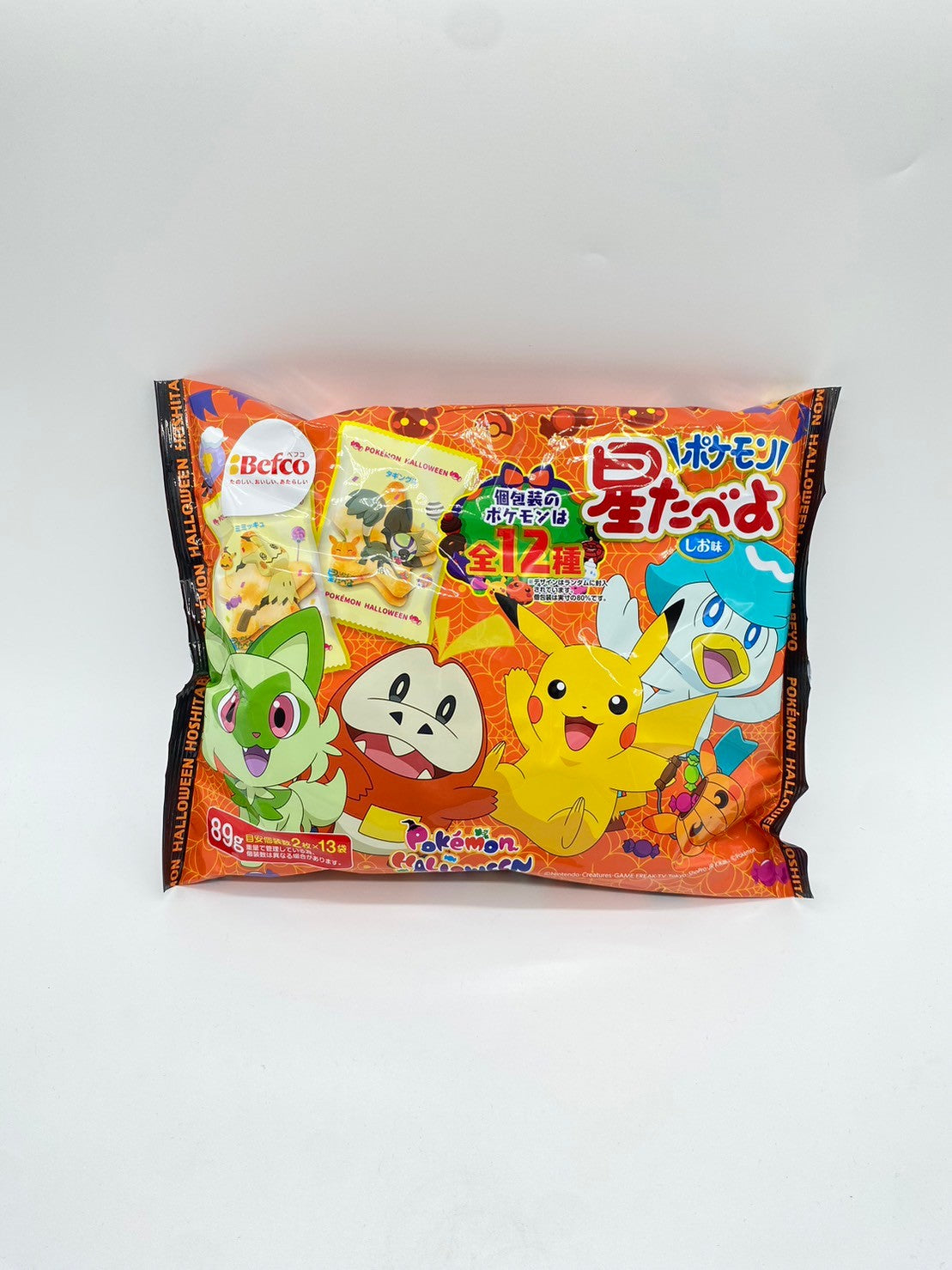 Rice Cracker, POKÉMON 2023 (Limited Halloween Product) - Befco