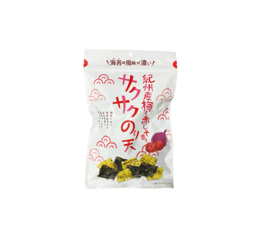 Nori-Ten Crispy Seaweed Snack "Kishu Plum & Shiso" - Maruka