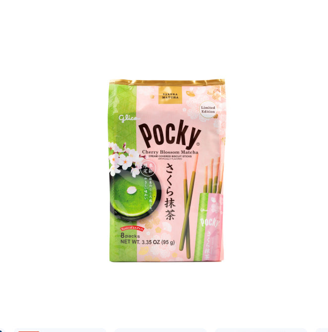 Pocky "Sakura Matcha" (Limited) / Glico