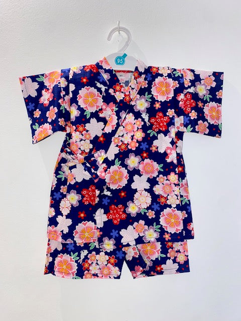 Jinbei "Kaninchen & Kirschblüten"