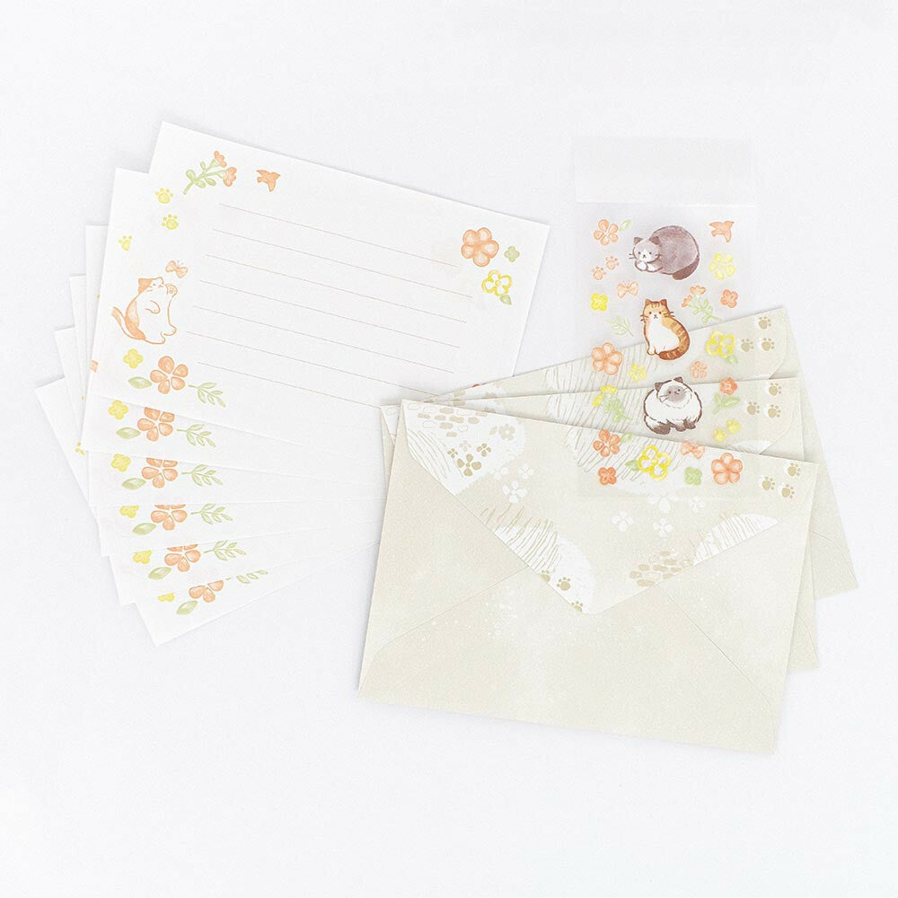 mini Brief Set - Katzen