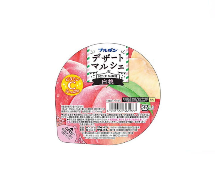 Dessert Marche "White Peach Jelly" - Bourbon