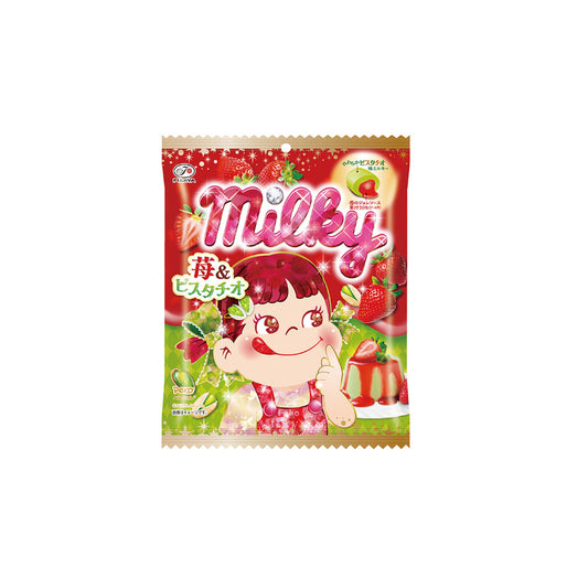 Peco-Chan Milky Candy "Strawberry & Pistachio" - FUJIYA