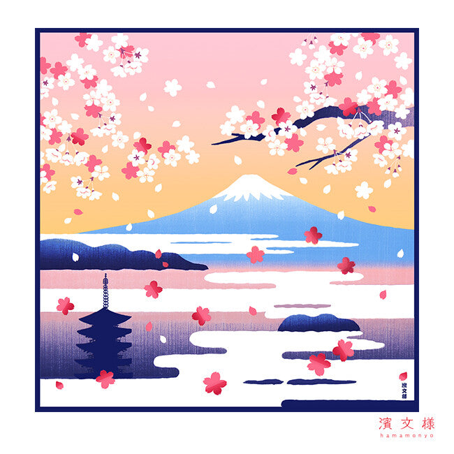Furoshiki / Tuch - Wandbild