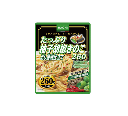 "Yuzu-kosho & Mushrooms Dashi-shoyu" Pasta Soße - Hachi