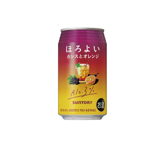 HOROYOI CASSIS & ORANGE ALC. 3% - SUNTORY