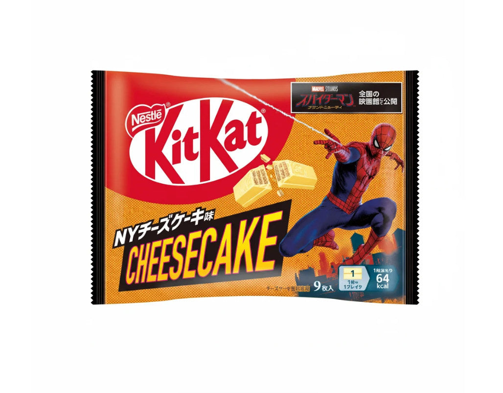 Kitkat Mini Limited "NY Cheesecake / Spider-Man" - Nestlé