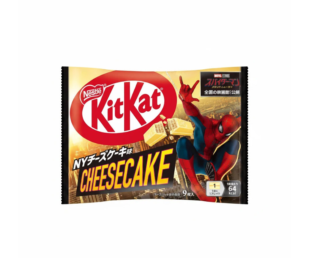 Kitkat Mini Limited "NY Cheesecake / Spider-Man" - Nestlé
