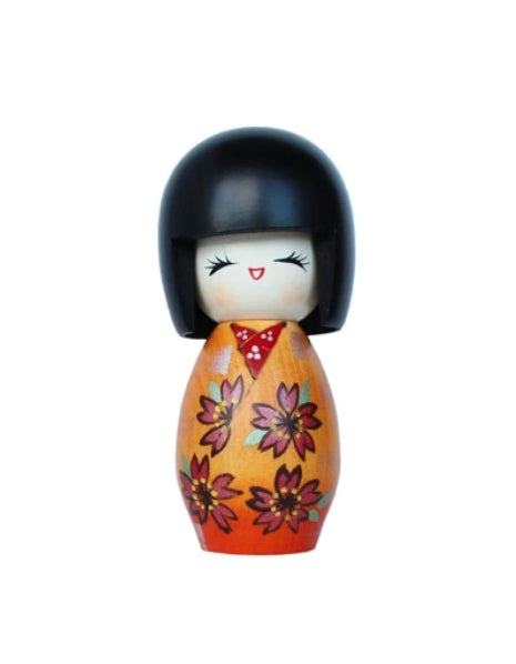 Kokeshi Holz Figur