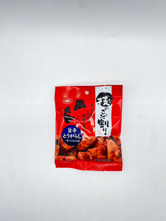 Waza no Kodawari uma-kara Togarashi: Rice Cracker Hot Chilli - Kameda Seika