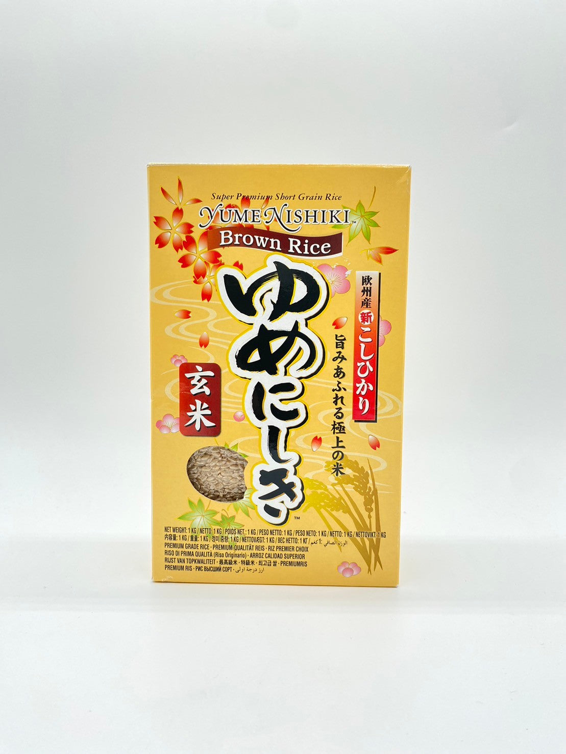 Yume Nishiki Brauner Reis (1KG)