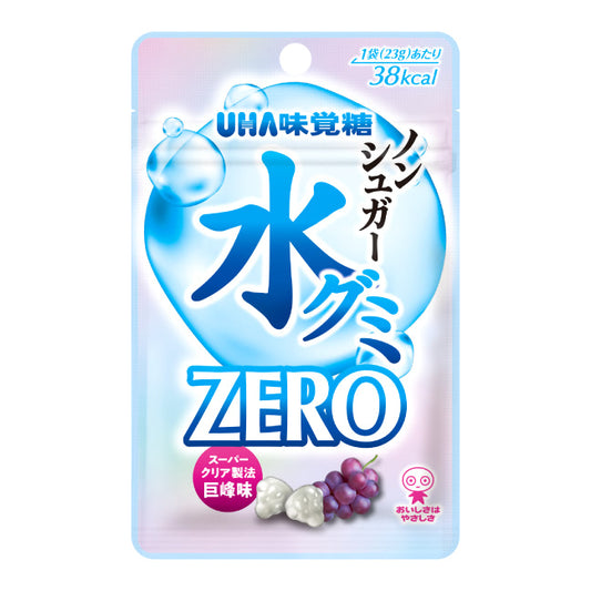Mizu Gummy Zero (no Sugars)"Kyoho Grape" - U-HA Mikakuto