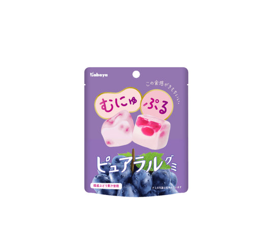 Munyu Puru Pureal Gummy Grape - Kabaya