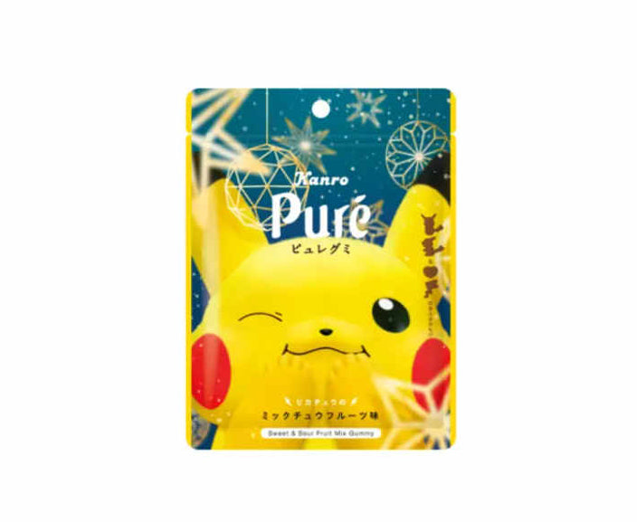 PURÉ Gummy "Pikachu Mix Fruit" - Kanro