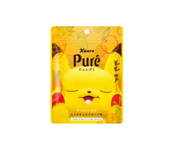 PURÉ Gummy "Pikachu Mix Fruit" - Kanro