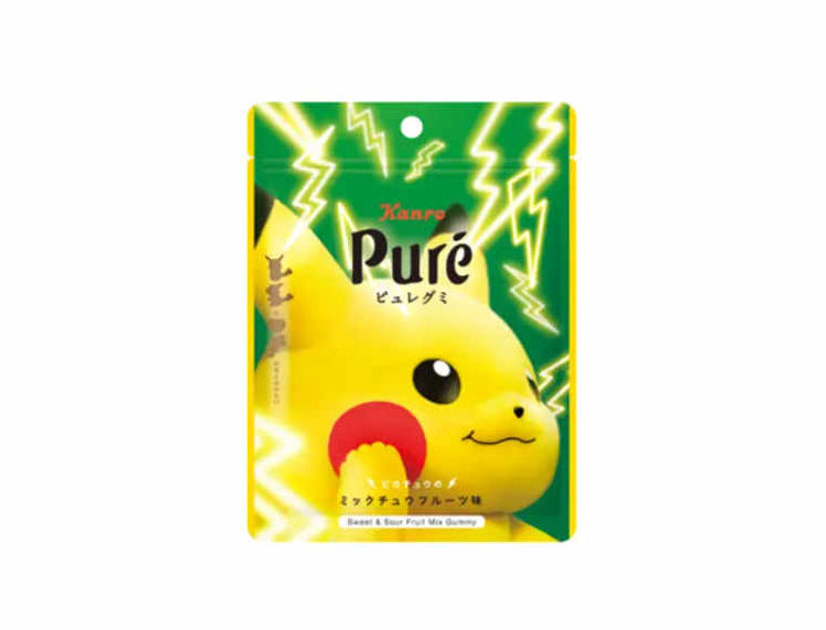 PURÉ Gummy "Pikachu Mix Fruit" - Kanro