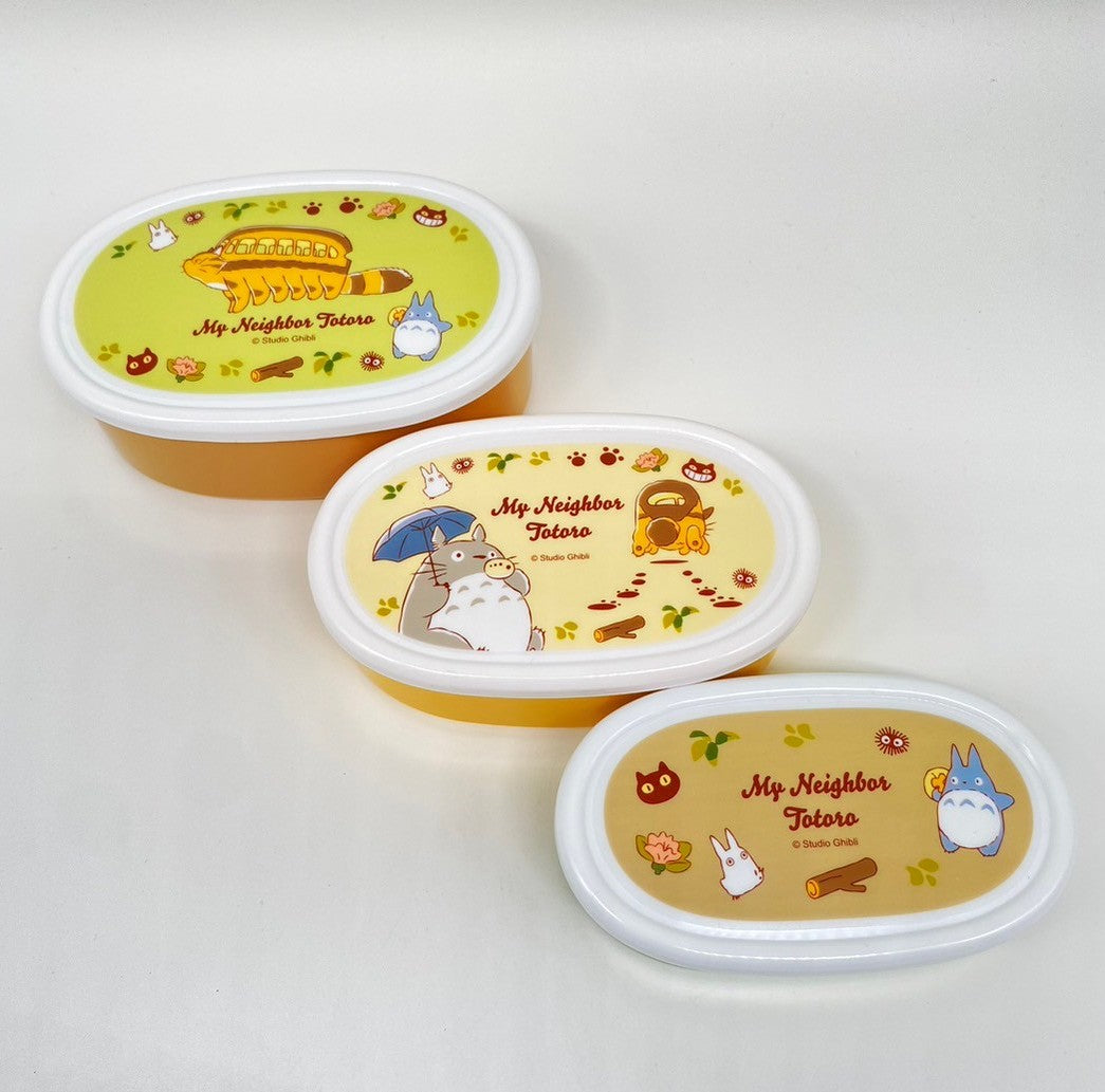 Storage container Set - Ghibli & Mofusand, Pokemon