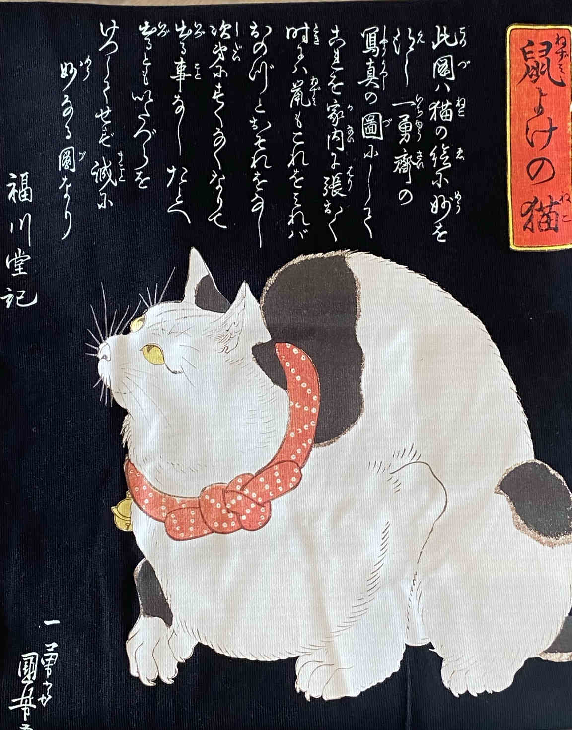 T-Shirt "Mäuseschutz-Katze" - Japanimals