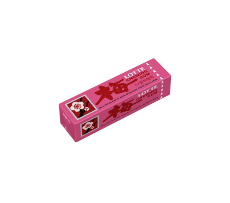 Uma Plum Chewing Gum / Lotte