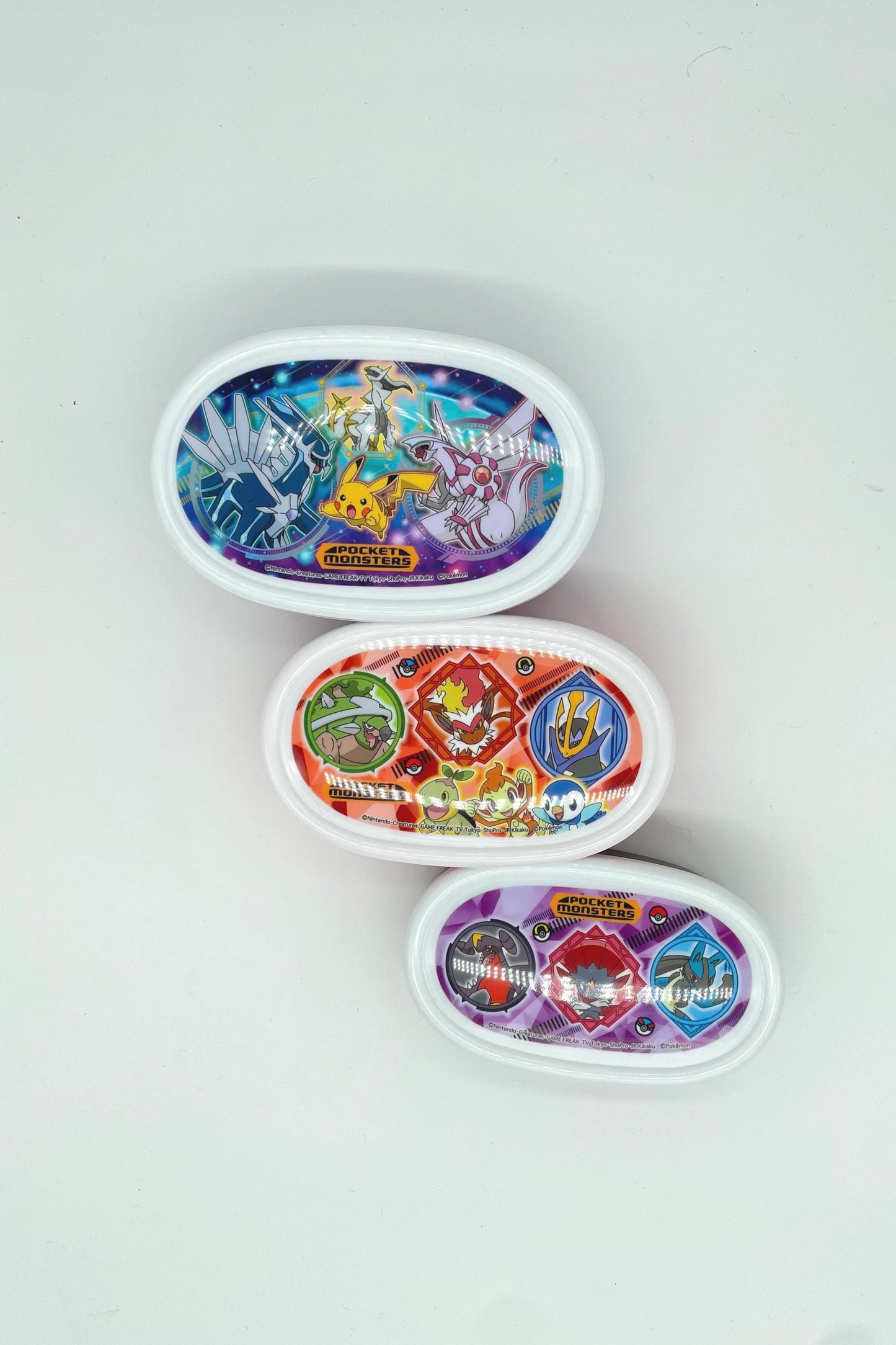 Storage container Set - Ghibli & Mofusand, Pokemon