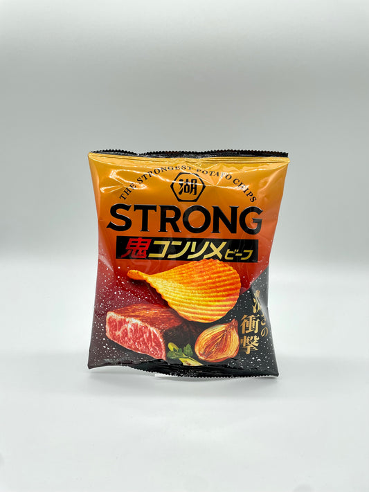 Strong Kartoffel Chips Oni-Consomme Beef - KOIKEYA