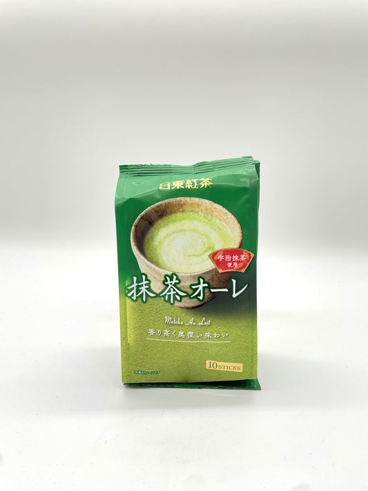 Matcha Au Lait Instant Sticks - NITTO KOCHA